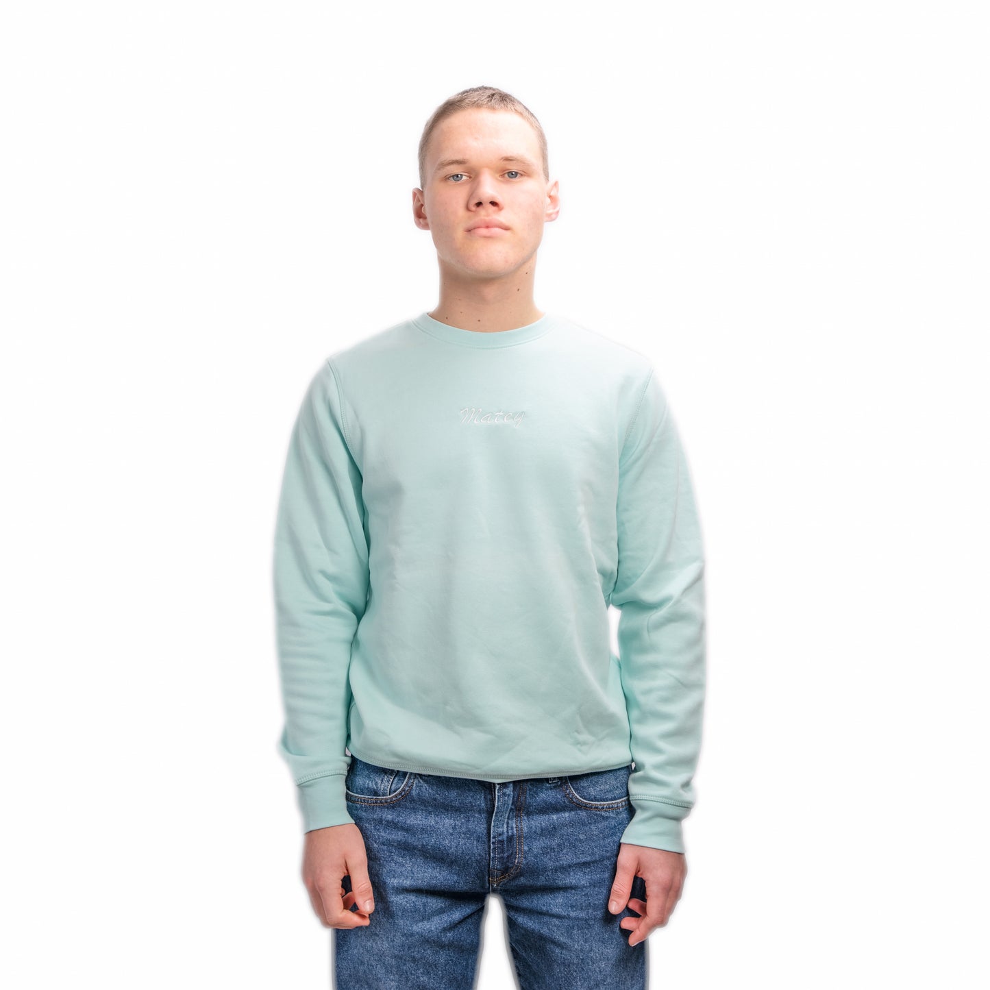 Matey Classic Sweatshirt- Caribbean Blue