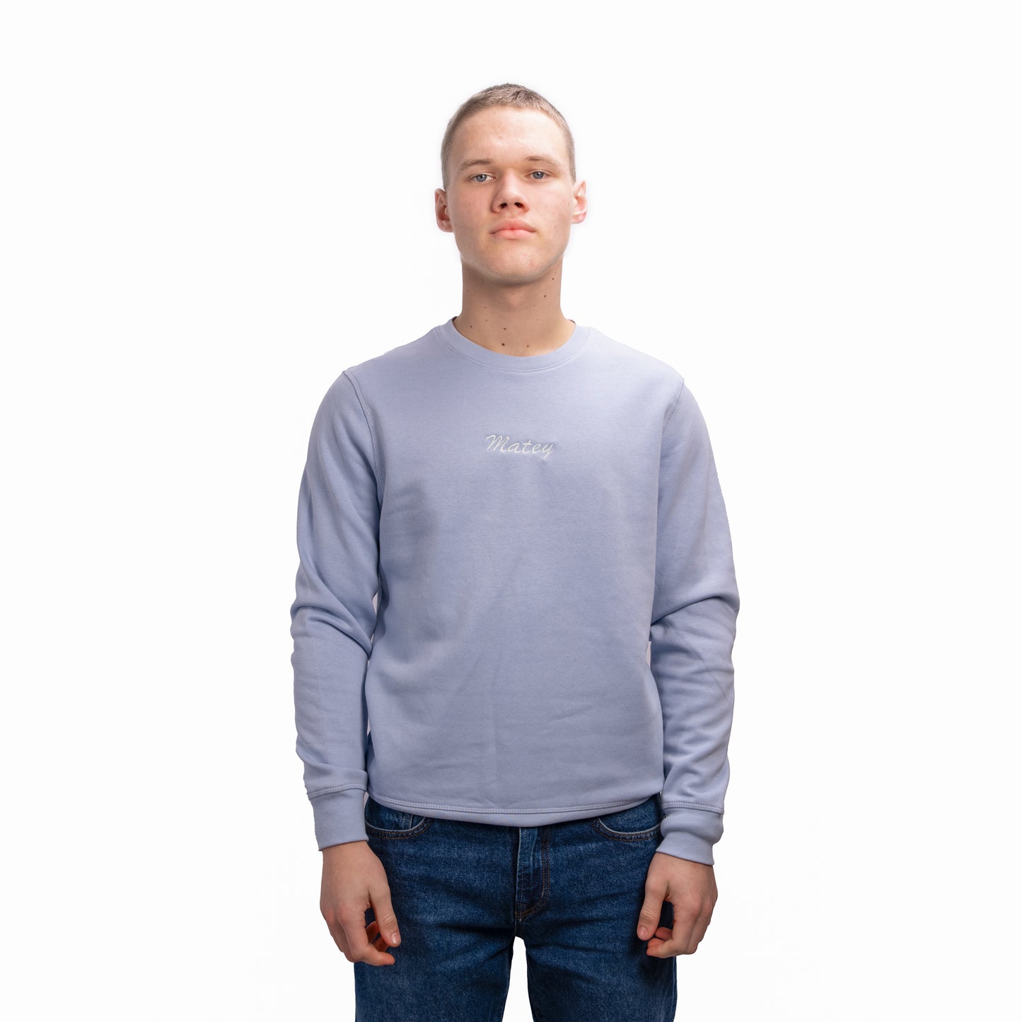 Matey Classic Sweatshirt- Serene Blue