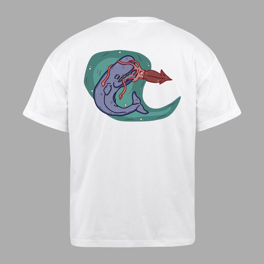 Whale VS Squid T-shirt