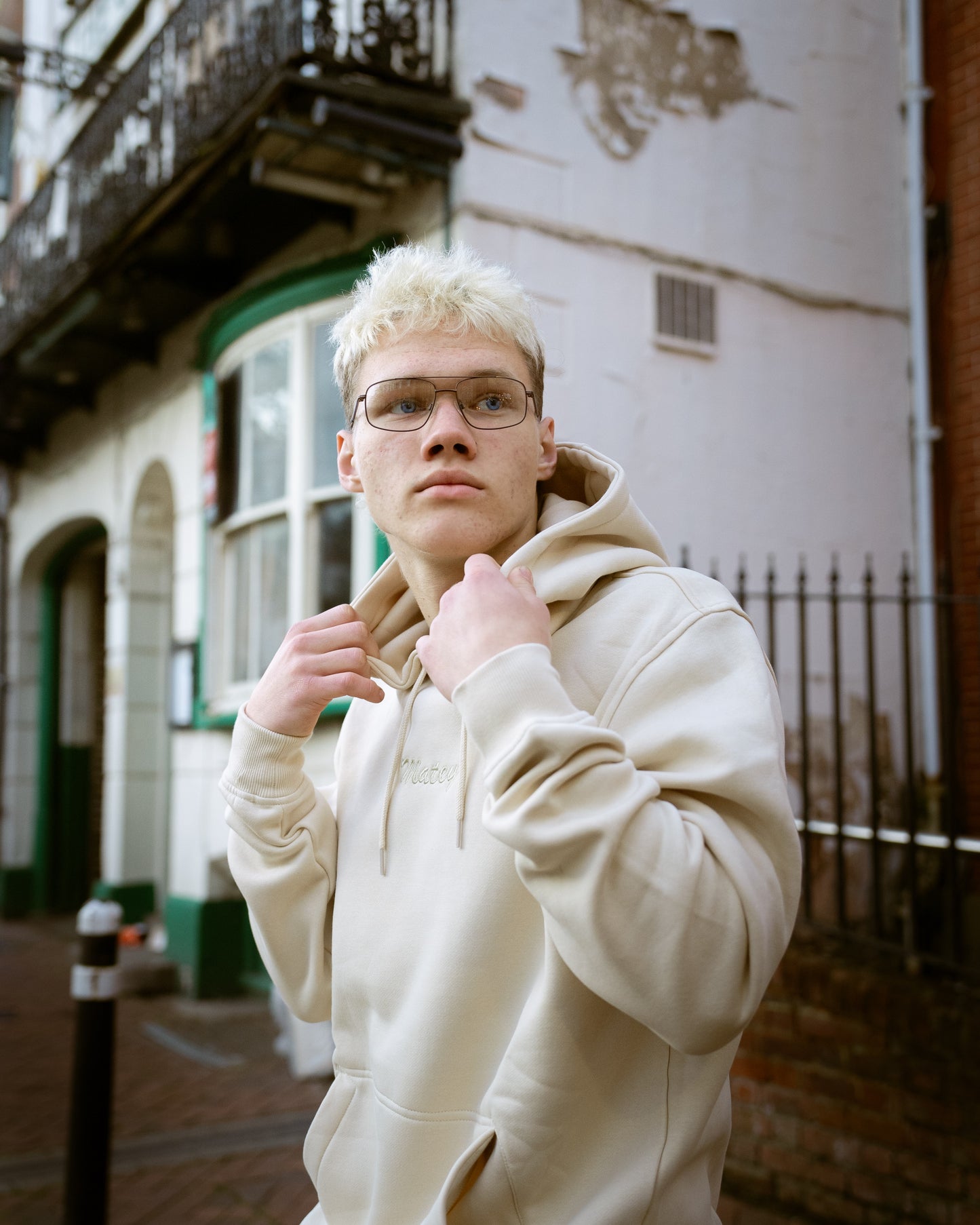 Matey Classic Hoodie - Sand Stone