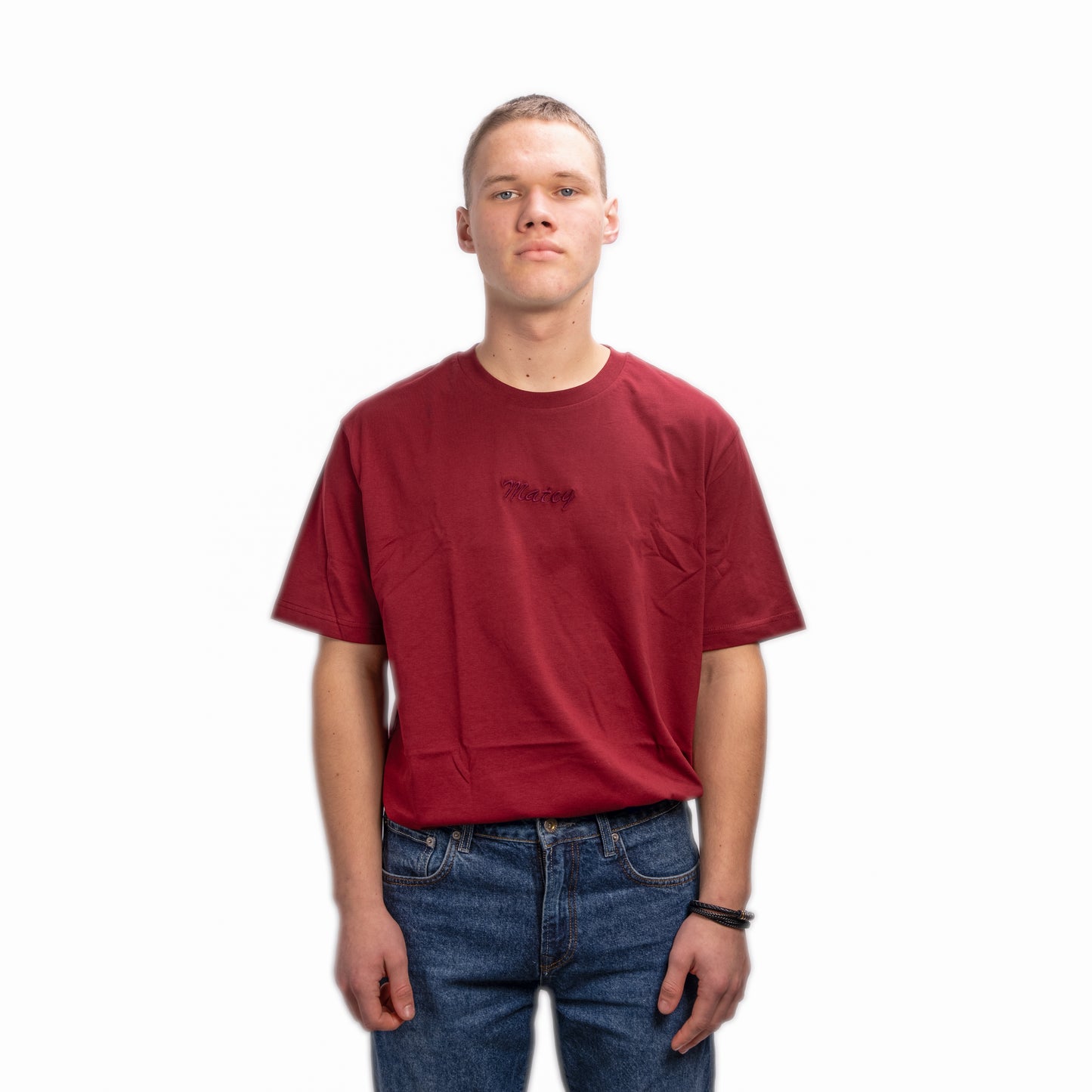 Matey Classic T-Shirt - Deep Red