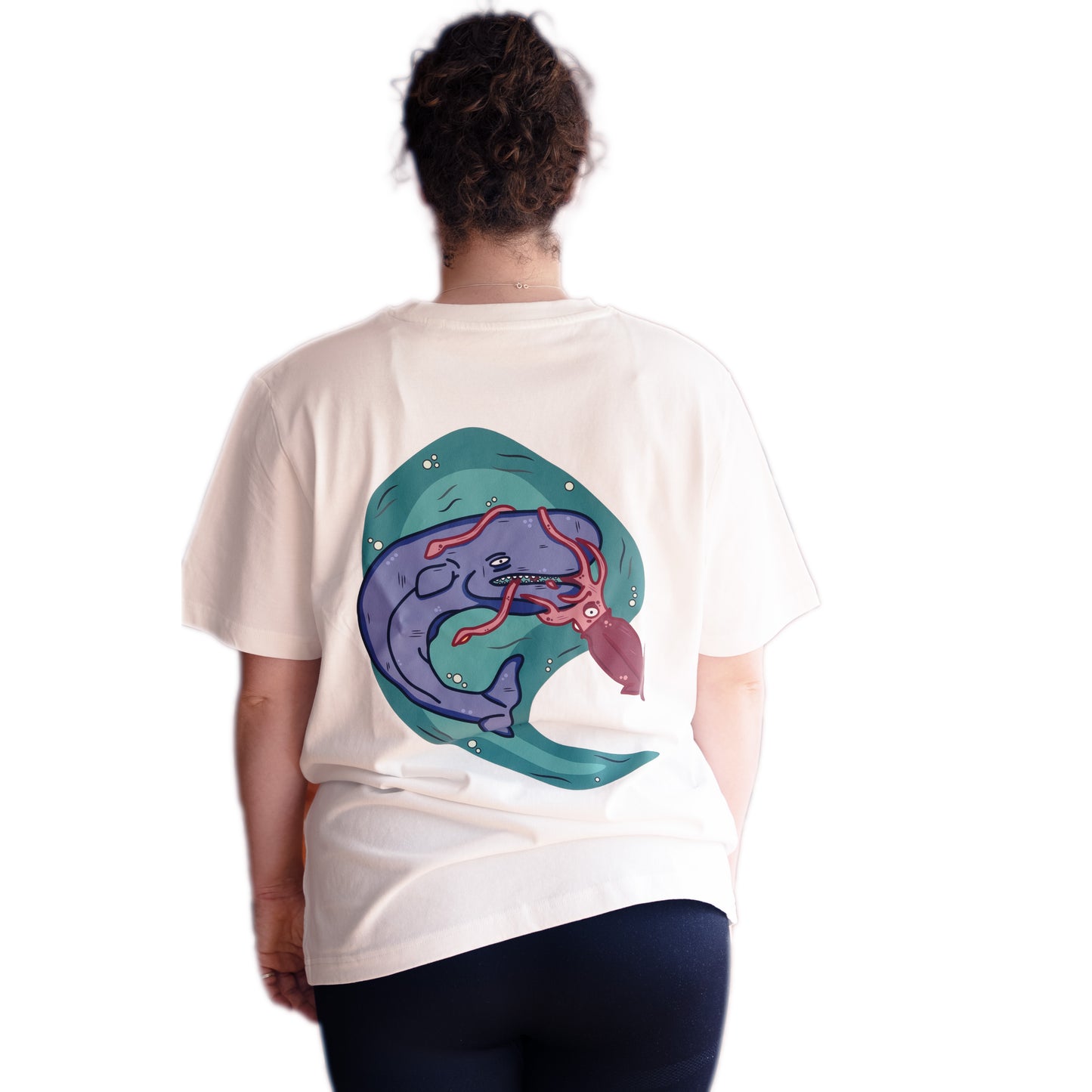 Whale VS Squid T-shirt